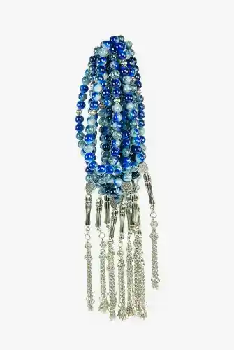 10 Adet 33lü Hac Umre Hediyelik Tesbih - Lacivert - ihvanonline (1)