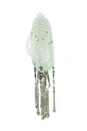 10 Adet 33lü Hac Umre Hediyelik Tesbih - Şeffaf Beyaz - ihvanonline (1)