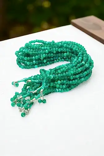 10 Adet 99lu Namaz Tesbihi 10mm Hac Umre Hediyelik - Yeşil - ihvanonline (1)