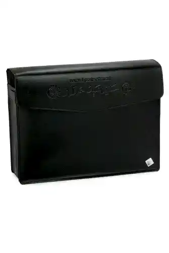 30 Cüz Suni Deri Çantalı Cami Boy Kuranı Kerim - Siyah - Furkan Neşriyat (1)