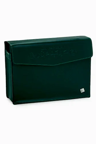 30 Cüz Suni Deri Çantalı Cami Boy Kuranı Kerim - Yeşil - Furkan Neşriyat (1)