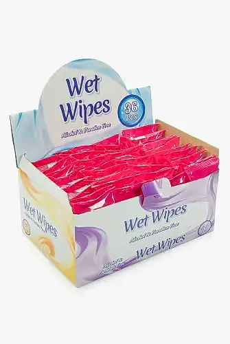 36lı Hac ve Umre İçin Kokusuz İhram Islak Mendil - Esved (1)