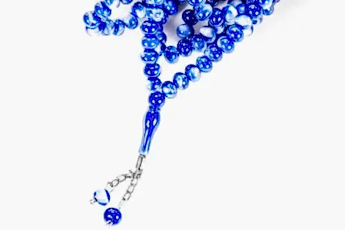 500 lü Tesbih - Lacivert-Beyaz (Adet) - İhvan (1)