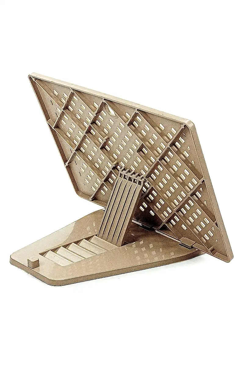 5’li Katlanabilir Plastik Rahle Seti – Portatif Masaüstü Kitap Tutucu Okuma Standı - 5