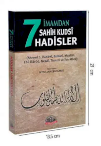 7 İmamdan Sahih Kudsi Hadisler Kitabı - Sağlam Yayınevi-1468 - 1