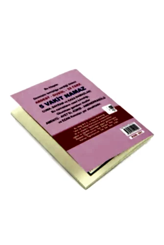 Abdest, Gusül ve Namazı Öğreniyorum Kitabı - Cep Boy - Pembe - M.E.B Tavsiyelidir - Seda Yayınları (1)