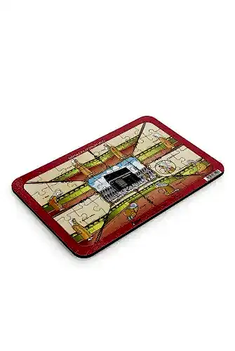 Ahşap Namaz Kılıyorum Yapboz - Eğitici Kız Çocuk Yapbozu - ihvanonline (1)