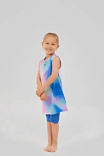 Alfasa Desenli Sıfır Kol Çocuk Mayo 24102-25 Çivit Mavisi - Alfasa (1)