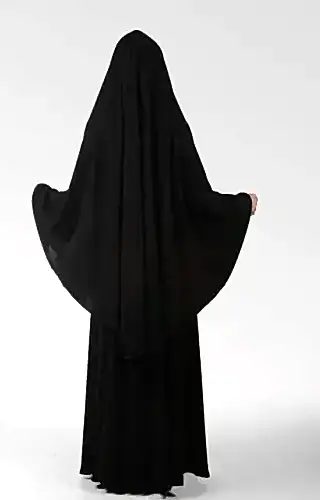 Çarşaf Krep 2 Parça Peçeli Sultanbaş - İhvan (1)