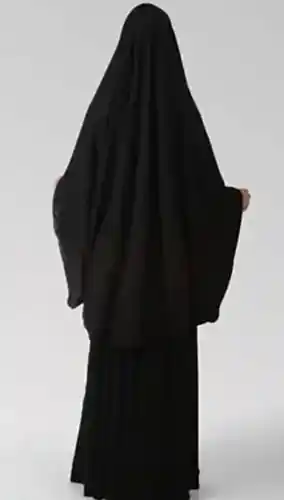 Çarşaf Krep Bütün Peçeli Sultanbaş - İhvan (1)