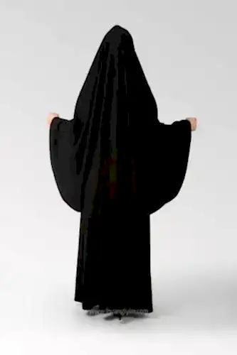 Çarşaf Krep İğneli Bütün Kloş - İhvan (1)