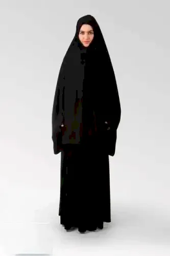 Çarşaf Krep İğneli Bütün Pileli - 1