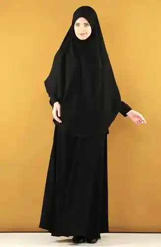 Çarşaf Soft Bütün Peçeli Sultanbaş - 1