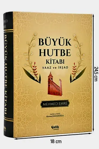 Büyük Hutbe Kitabı Vaaz ve İrşad - Mehmed Emre-1744 - 1