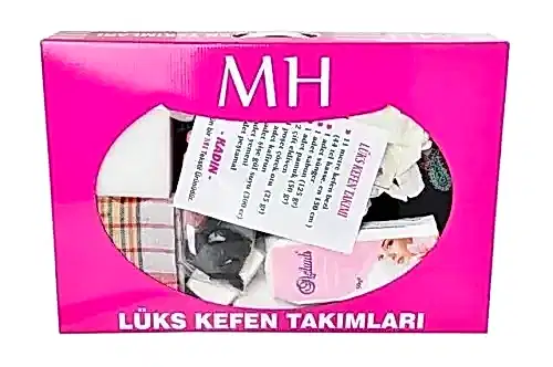 Bayan Kefen Takımı Cenaze Levazımatı 1.5 x 11 Metre - 1