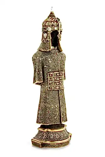 Cevşen Dualı Biblo Zırh (Büyük Boy) Sarı - İhvan (1)