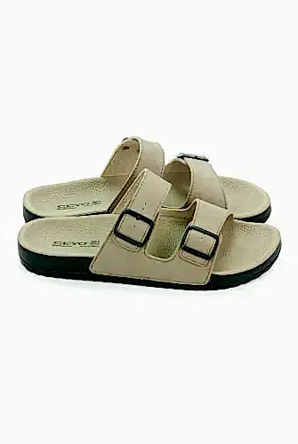 Ceyo Hac Umre Erkek Terlik Krem (Bahama 10) - 1