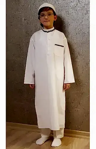 Çocuk Fistan Beyaz - İhvan (1)