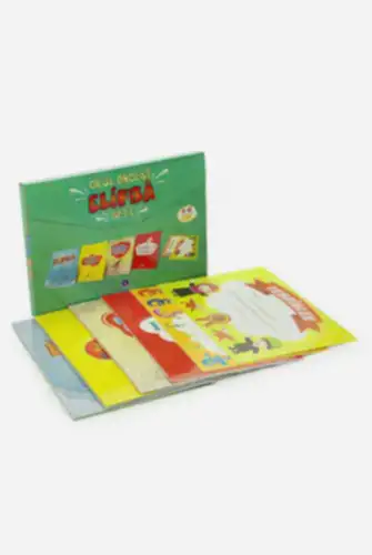 Çocuklara Özel 4-6 Yaş Okul Öncesi Elif Ba Kitabı Seti - 1