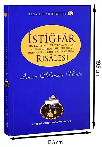 Cübbeli Ahmed Hoca İstiğfar Risalesi Kitabı-1147 - 1