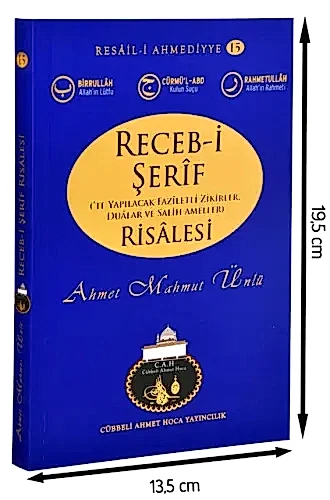 Cübbeli Ahmed Hoca Recebi Şerif Risalesi -1141 - 1