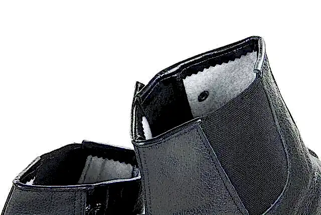 Dana Derisi Kalın Astarlı Mest – Fermuarlı, Dış Lastikli ve Düğmeli - 4