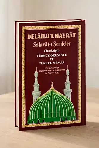 Delailül Hayrat Salavatı Şerifeler Ciltli Türkçe Okunuşlu ve Mealli Orta Boy - 1