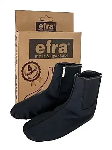 Efra Çift Taraflı Lastikli Termal Mest – Su Geçirmez, Soğuğa Dayanıklı - Siyah - 1