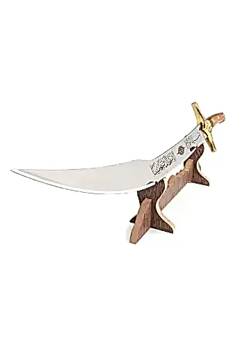 El Yapımı Hediyelik Dekoratif Yalmanlı Kılıç 50 cm - ihvanonline (1)