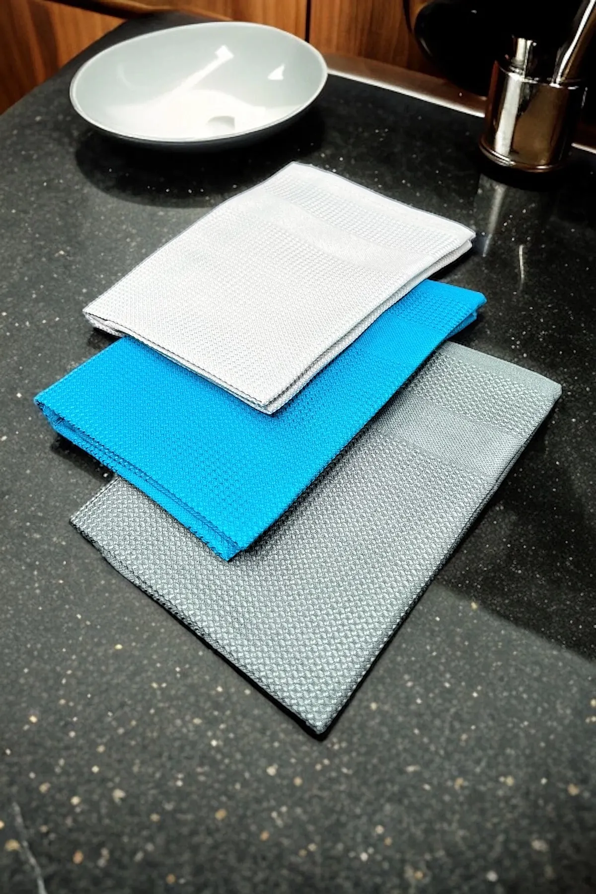 Ellesill Mikrofiber 3'ü 1 Arada Çok Amaçlı Temizlik Bezi Seti - İhvan (1)