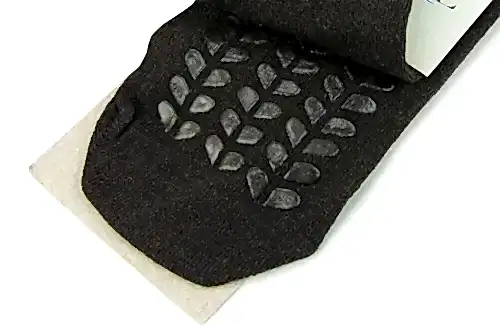 Uniseks Hac Umre Tavaf Çorabı - Siyah Renk - İhvan (1)