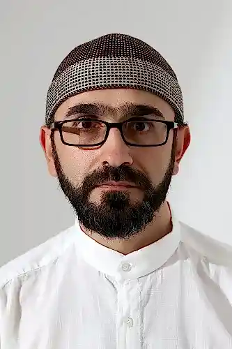 Erkek Kışlık Orlon Katlamalı Namaz Takkesi – Nokta Desenli - Kahverengi - İhvan (1)