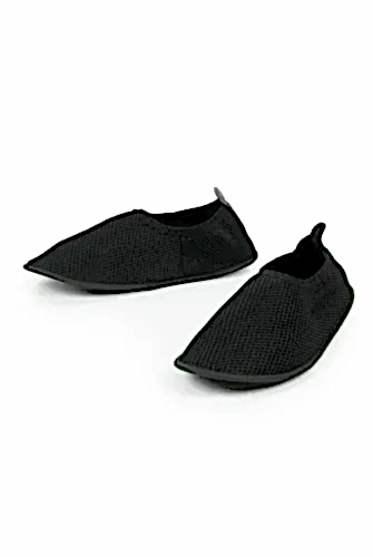 Fileli Nefes Alabilen Hac Umre Tavaf Patiği Siyah 