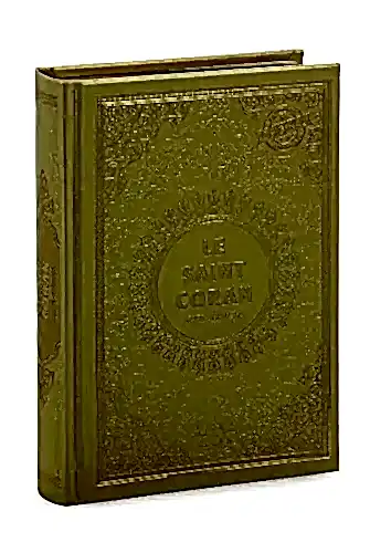 Fransızca Mealli Hafız Boy Termo Deri Kuranı Kerim - Altın 