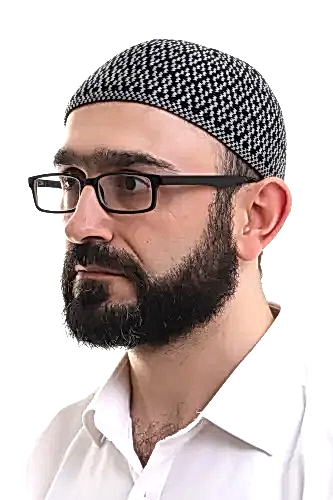 Gri Orlon Kışlık Namaz Takkesi Baklava Desenli Takke 