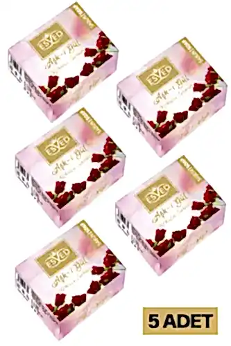 Gül Kokusu Sabun 20 Gr - 5 Adet 