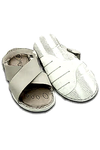 Hac Umre Sandaleti - Krem Renk - 1