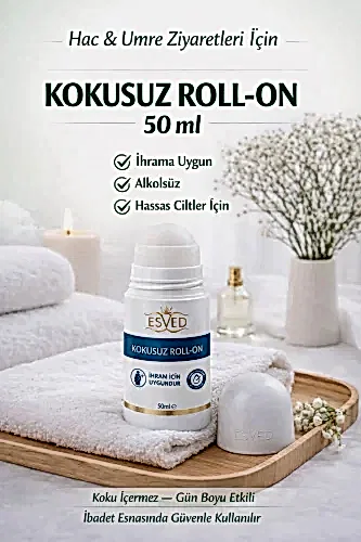 Hac ve Umre için Kokusuz Roll on 50 ml. - 1
