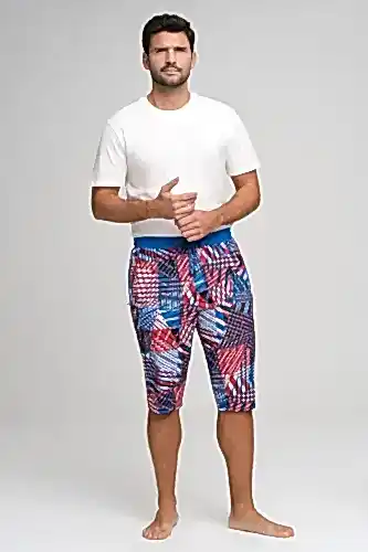 Haşema Hsm-2969-22 Nusret Saks Mavisi Erkek Şort 