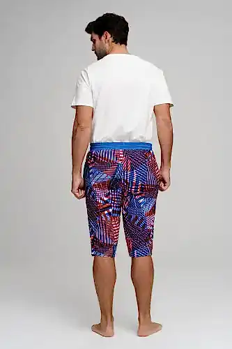 Haşema Hsm-2969-22 Nusret Saks Mavisi Erkek Şort - Haşema (1)