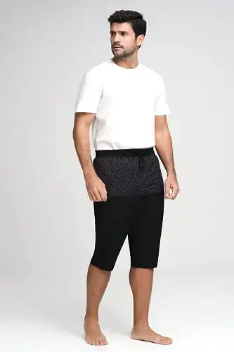 Haşema Hsm-2988-22 Berkin Siyah Erkek Şort - 1