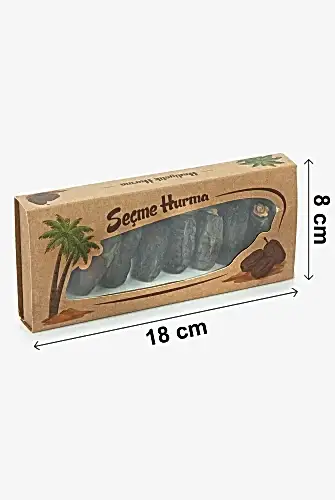 Hediyelik 7 li Özel Kutulu Hurma, İftarlık İkramlık Medine Mebrum Hurması - 4