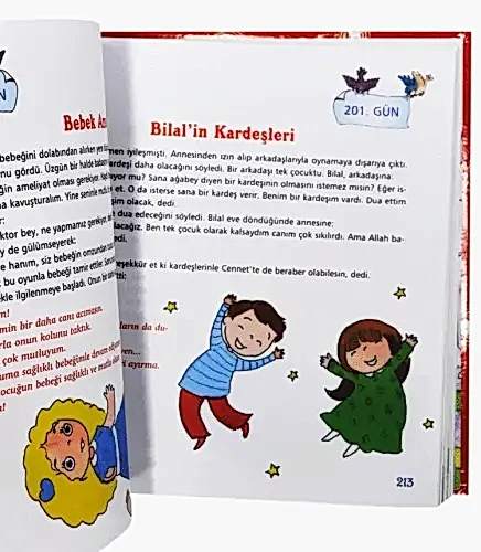 Hikayelerle 365 Gün Dua Dini Eğitici Kitap Oyuncak -1175 - Nesil Yayınevi (1)