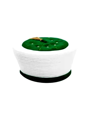 İmam Sarığı - El Sarması Kadife Düz Sarık - Yeşil - 1