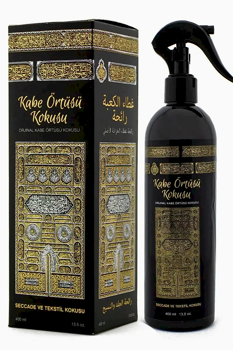 Kabe Örtüsü Kokusu Mescidi Aksa Kokusu Medine Ravza kokusu Ve Hacerül Esved Kokusu Sprey 400 Ml. - 2