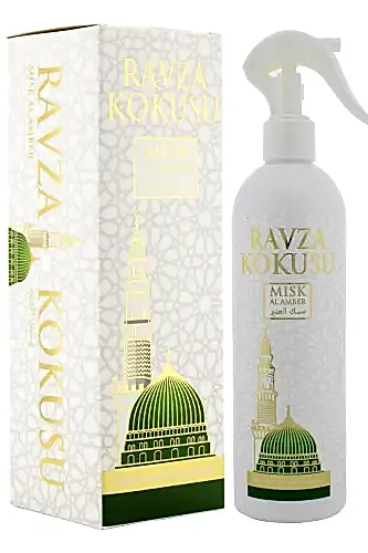 Kabe Örtüsü Kokusu Mescidi Aksa Kokusu Medine Ravza kokusu Ve Hacerül Esved Kokusu Sprey 400 Ml. - 4