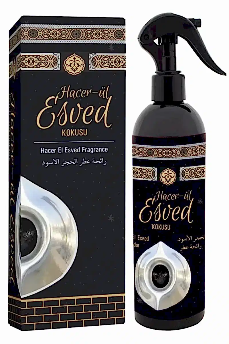 Kabe Örtüsü Kokusu Mescidi Aksa Kokusu Medine Ravza kokusu Ve Hacerül Esved Kokusu Sprey 400 Ml. - 5