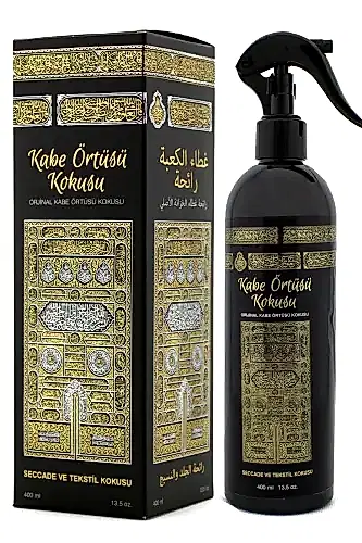 Kabe Örtüsü Kokusu Sprey 400 Ml Ve Kabe Örtüsü Esansı Alkolsüz 3Ml - Esved (1)
