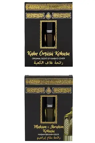 Kabe Örtüsü Kokusu Ve Makamı İbrahim Kokusu Alkolsüz Esans 3ml 