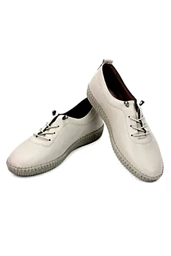 Kadın Deri Ortopedik Günlük Ayakkabı, Esnek ve Yumuşak Tabanlı Hac Umre Ayakkabısı - Bej - ihvanonline (1)